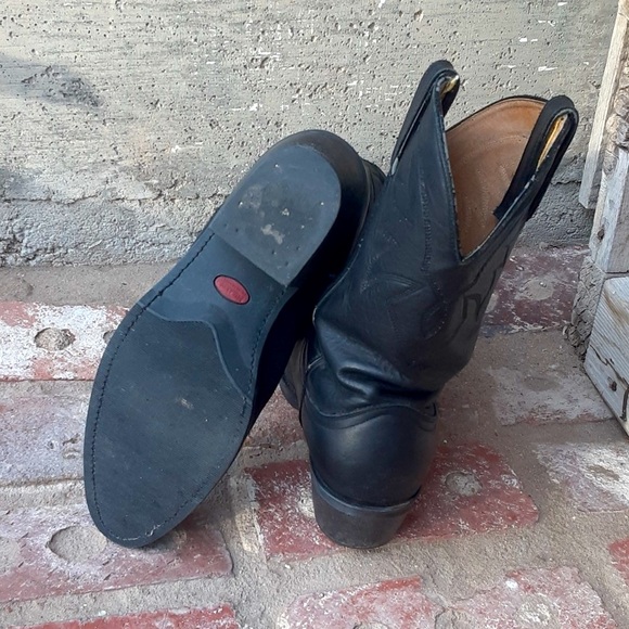 Leather Durango boots. Tr 760 9 EE - Picture 3 of 5